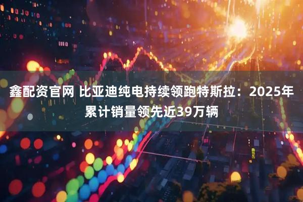 鑫配资官网 比亚迪纯电持续领跑特斯拉：2025年累计销量领先近39万辆